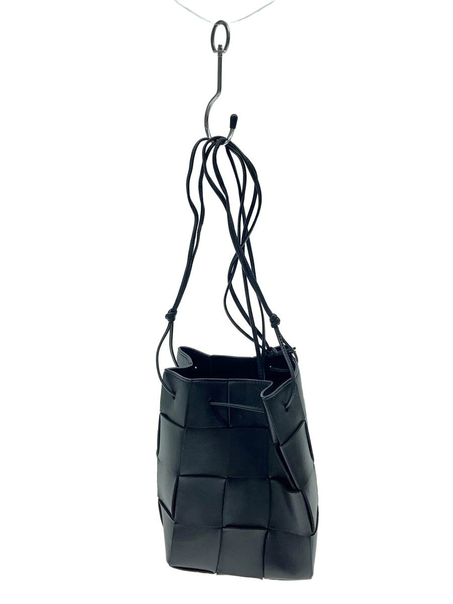Bottega Veneta Shoulder Bag Leather Black